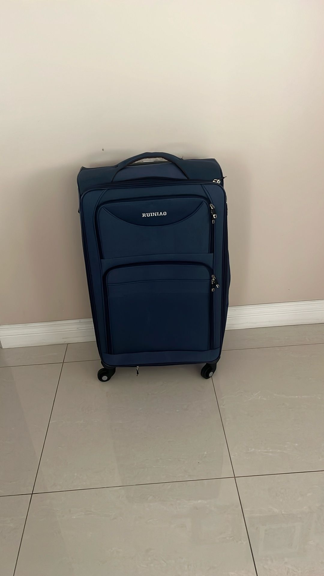 Big Luggage, RUINIAO luggage,360-degree Rotation Wheels With Locker On Side, $35
