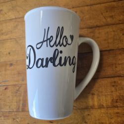 Hello Darling Mug Cursive