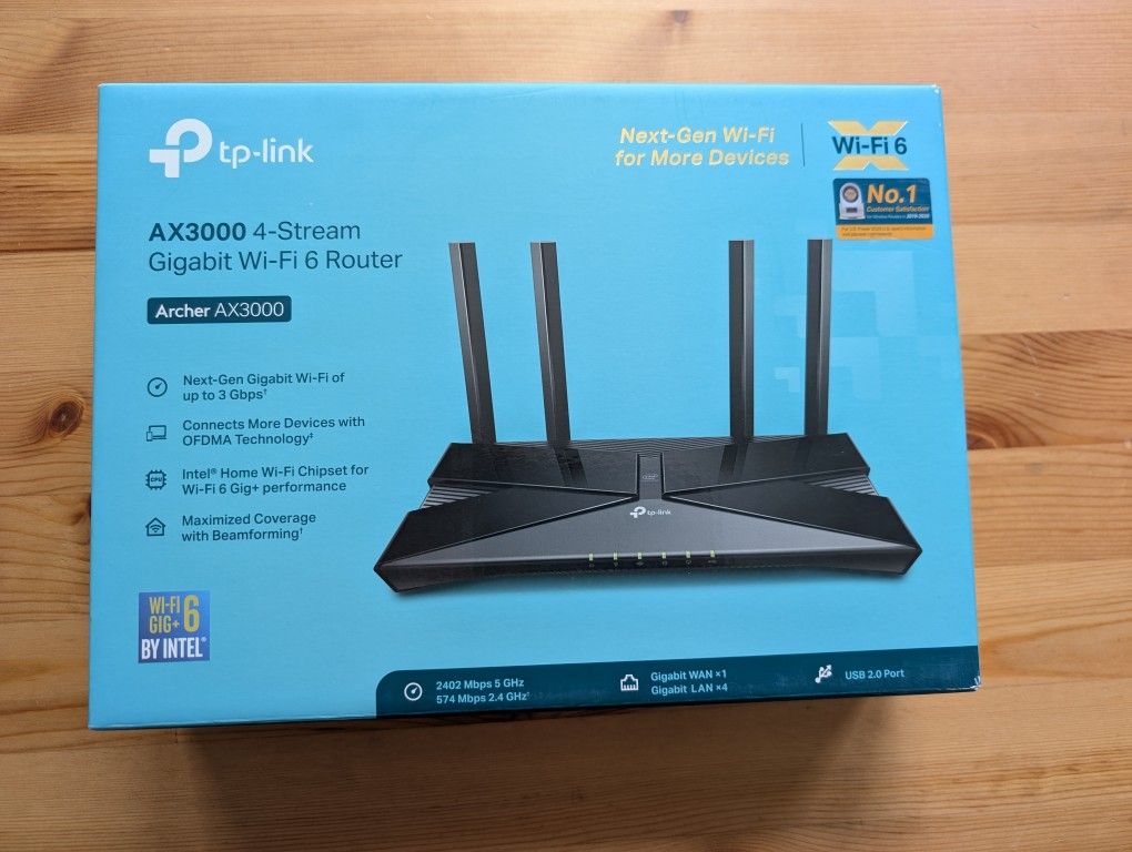 TP-Link AX3000 Gigabit Wi-Fi Router