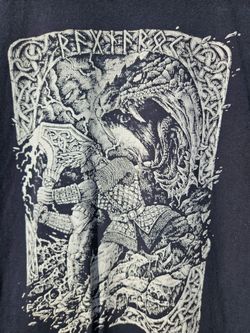 Thor fighting Jörmungandr, the world serpent. Viking, Norse Pagan, Heathen, Asatru shirt