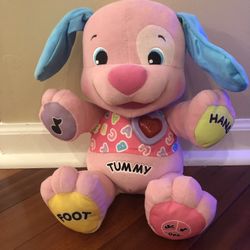 Fisher-Price Laugh & Learn Love To Play Pink Puppy
