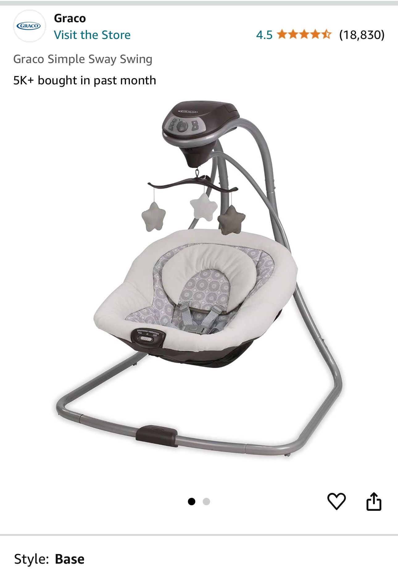 Graco Simple Sway Swing