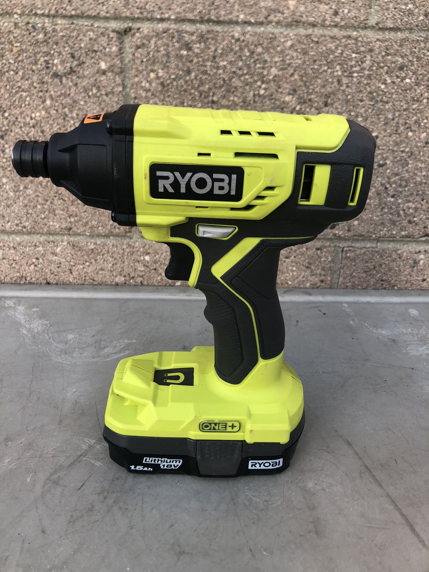ONE+ 18V Cordless 1/4 in. Impact Drill/Driver Kit with (2) 1.5 Ah Batteries  No Change 