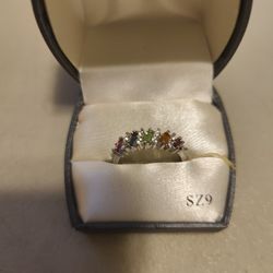 Multicolor Ring Size 9