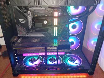 Custom RGB Gaming PC (RTX 3080 / EVGA 1600W PSU / EK Liquid Cooled)