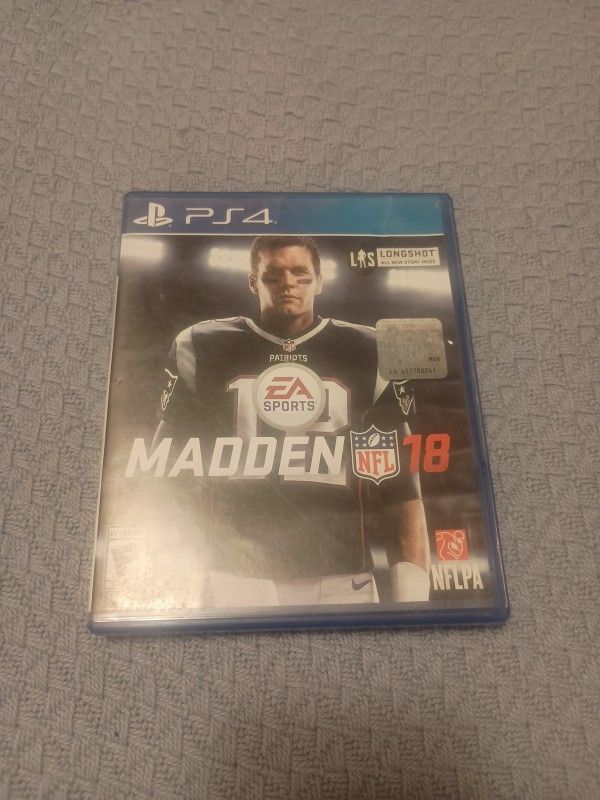 MADDEN NFL 18 PlayStation 4 Football game