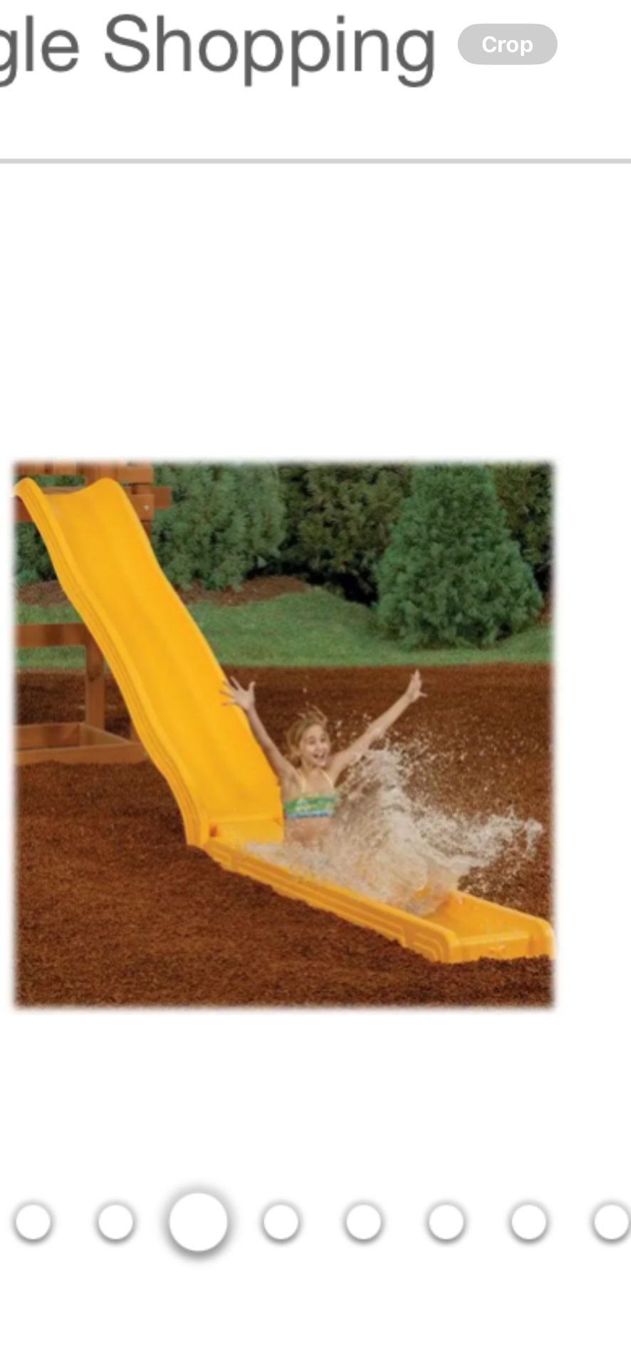 Swing Water Slide
