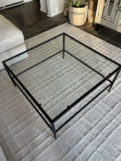 Birch Lane Glass Coffee Table https://offerup.com/redirect/?o=MzUuaW4=