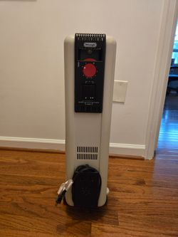 DeLongui oil space heater.