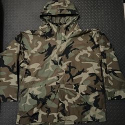 Camouflage Rain Parka NEW