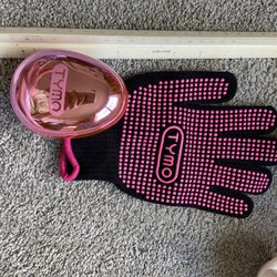   heat resistant glove  used by hairdressers for Holcomb/ curling ions 