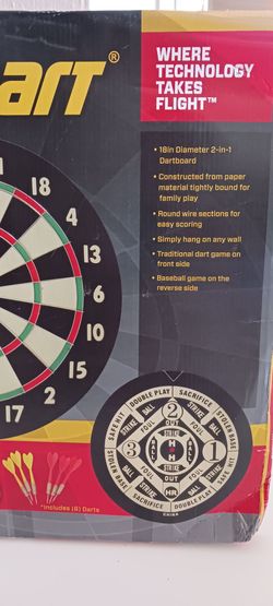 DARTBOARD 2-in-1