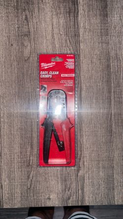 Milwaukee easy clean crimps