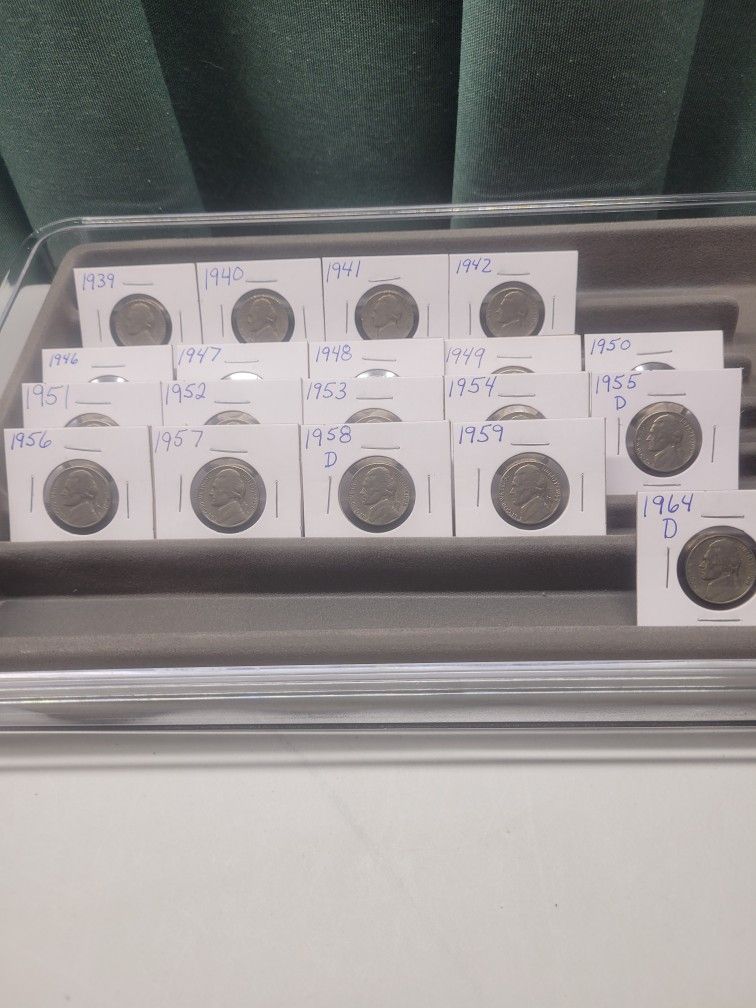 Older Jefferson Nickels