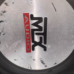 MTX Audio 12” Triple Subwoofer Box – Loud Bass – Tested & Working