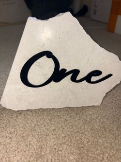 Marble Decorative Sign for special events