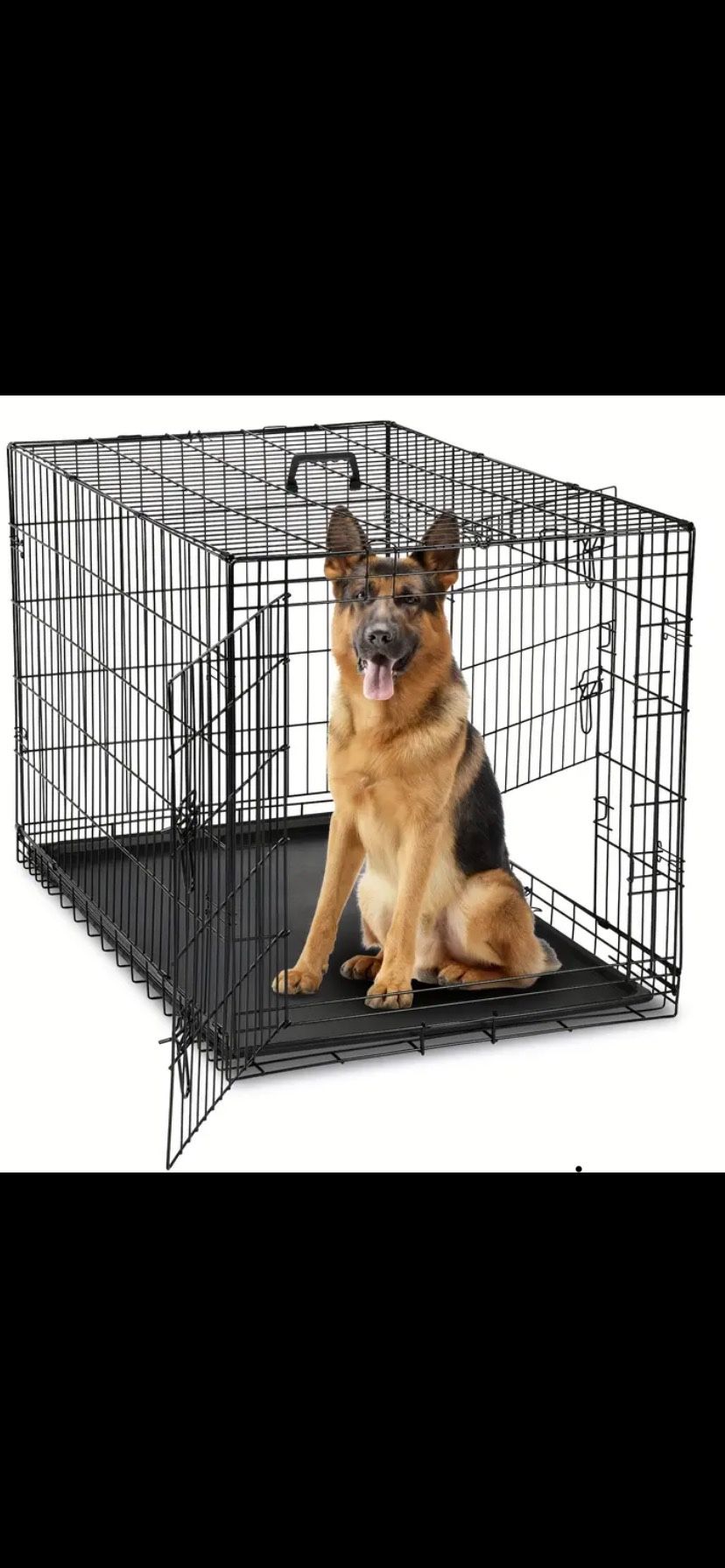 48” Dog Crate With Divider