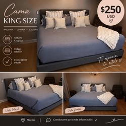 King bed
