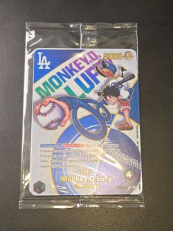 Sealed Dodgers Luffy One Piece