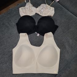3 Victoria's Secret Bras