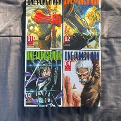 One Punch Man Manga 1-4