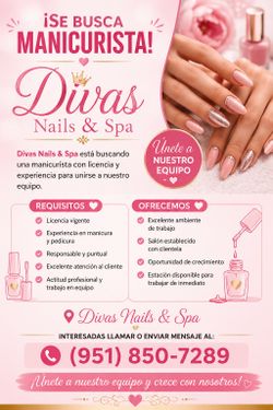 Busco manicurista