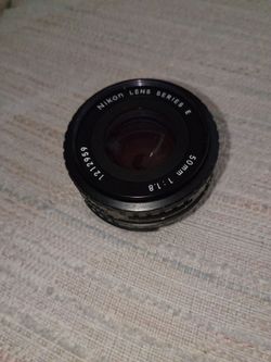 Nikon Series E 50mm F1.8 Prime Lens for AI-S Mount SLR Cameras