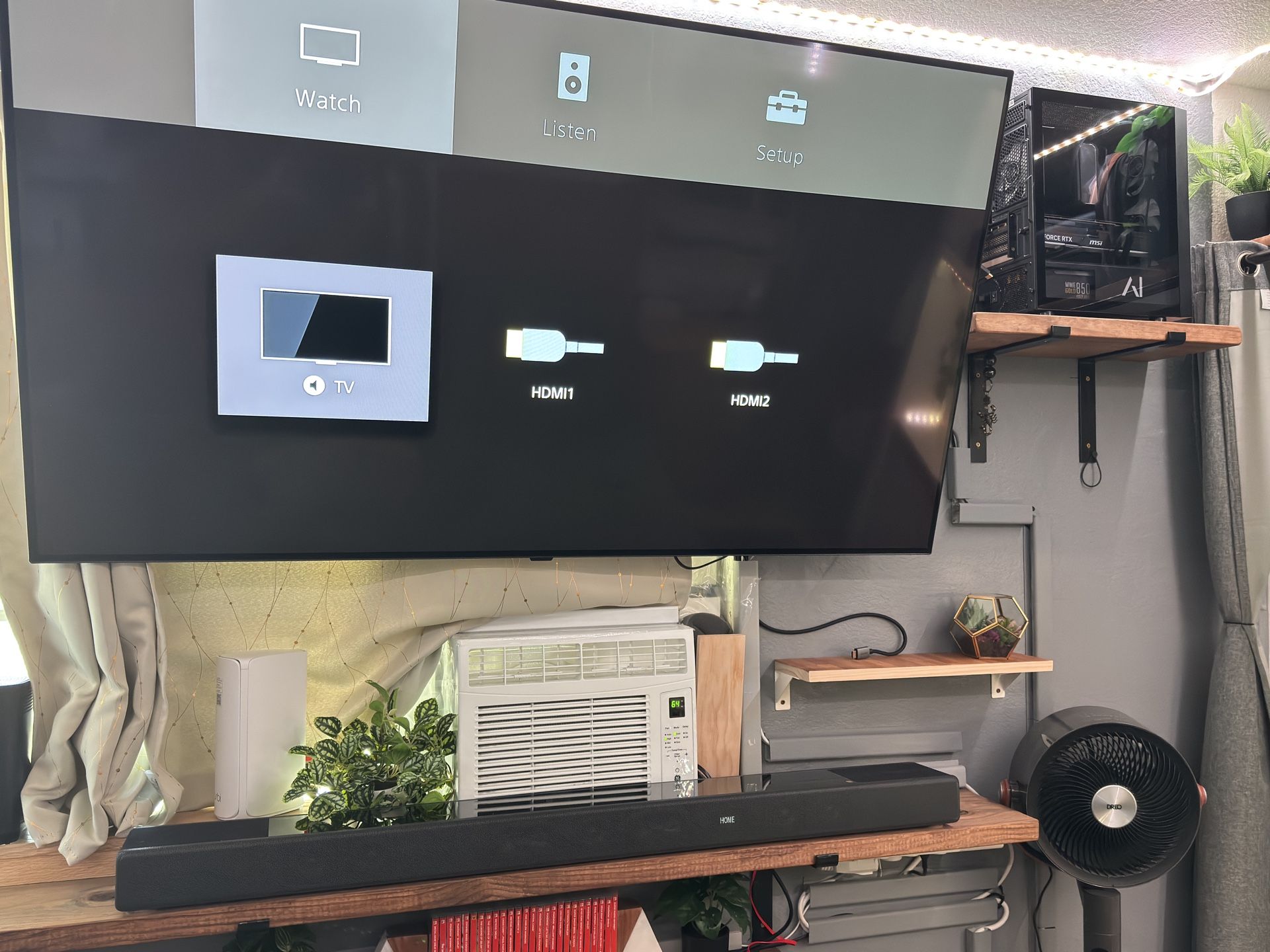 Sony HT-A7000 Soundbar And SA-SW3 Subwoofer Sound System