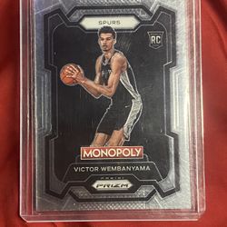 2023-24 Panini Prizm Monopoly - Victor Wembanyama #81 San Antonio Spurs (RC)