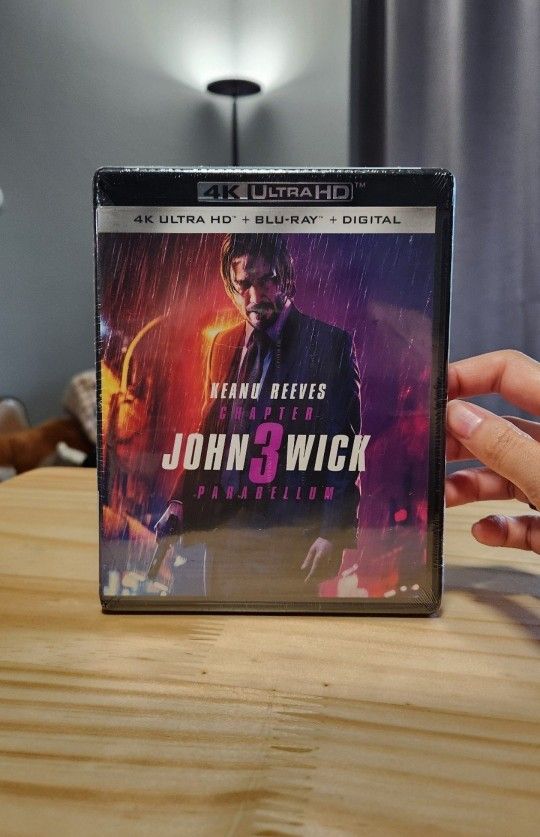 John Wick 3 4K UHD + Blu-ray (w/ Digital Copy)