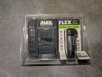 Flex 24 Volt Tool Battery And Charger 
