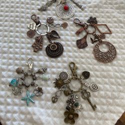 Key Chains Purse Charms Handcrafted