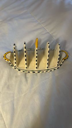 Vintage toast rack, Burleigh  from England