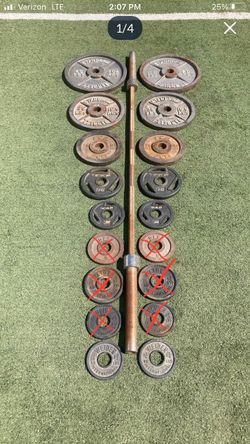 Olympic Weight Set & Barbell