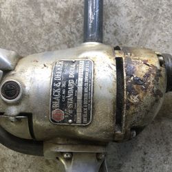 Old School Black And decker Drill
