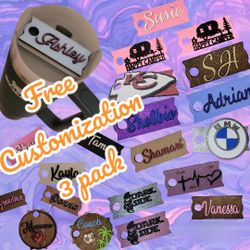 3 Pack Stanley Custom Toppers- Free Custom Designs