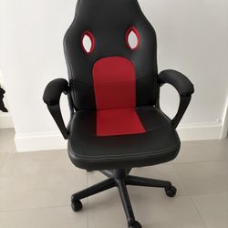 Gaming Office Chair Red And Black High Back