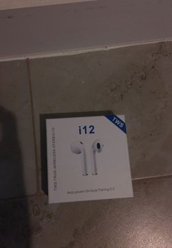 I12 airpods (new)( touch controls)same size as real airpods