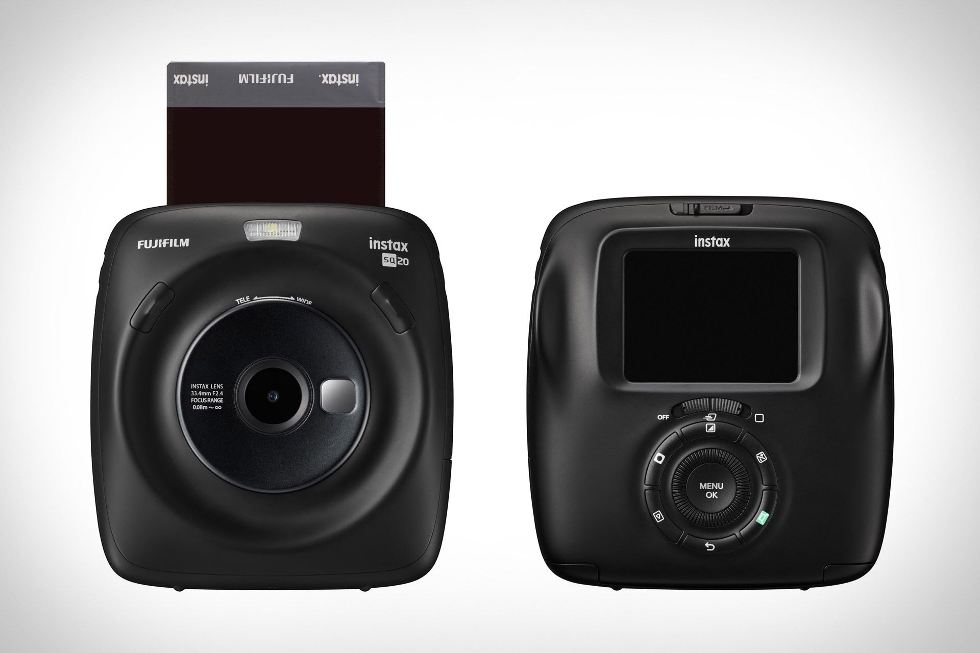 NEW Fujifilm Instax Square SQ20 Hybrid Instant Camera - BLACK