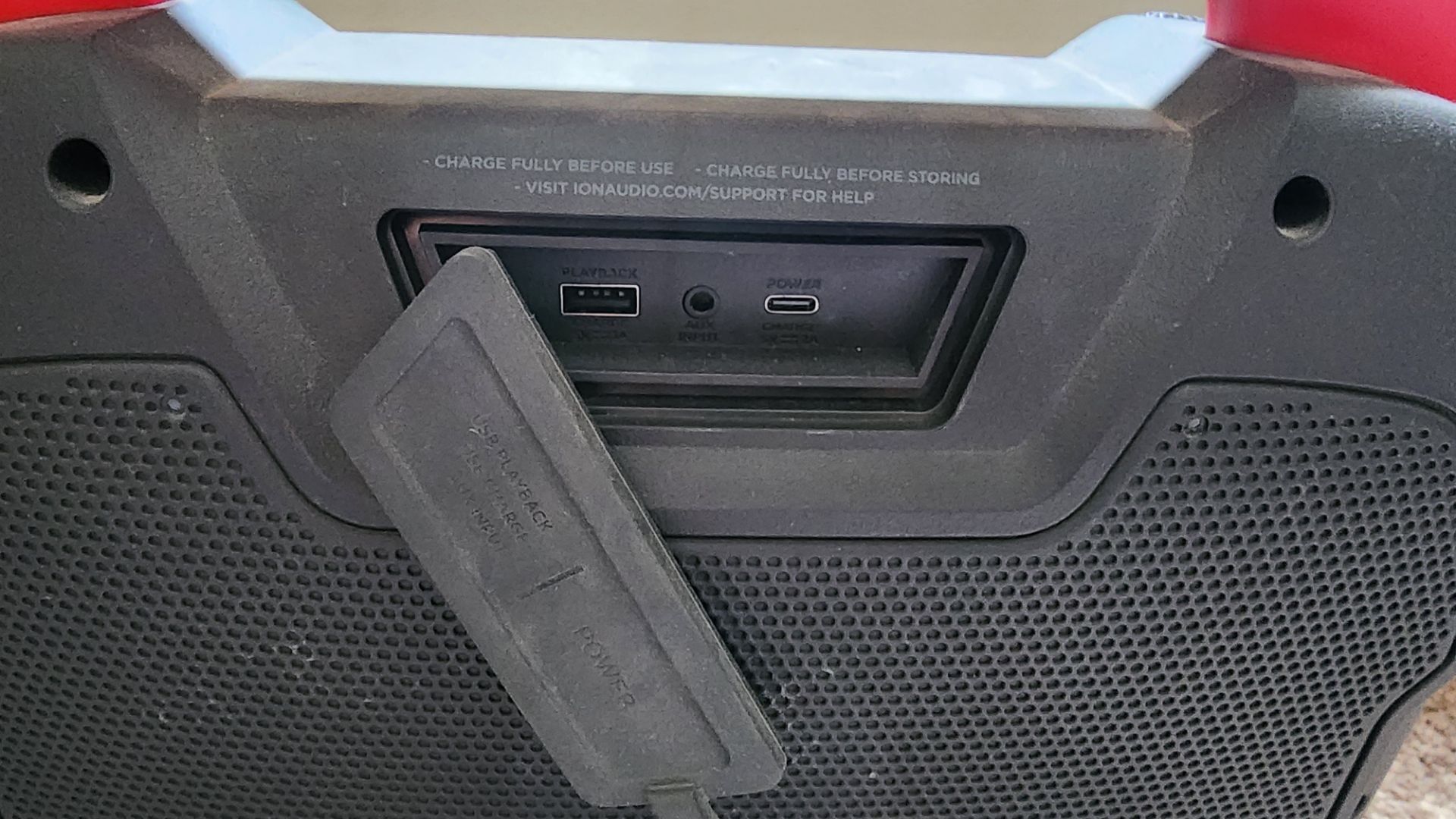 Ion Bluetooth speaker WITHOUT CHARGER