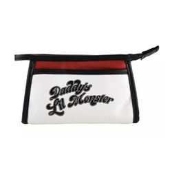 DC Comics Suicide Squad Harley Quinn Daddy's Lil Monster Cosmetic Bag