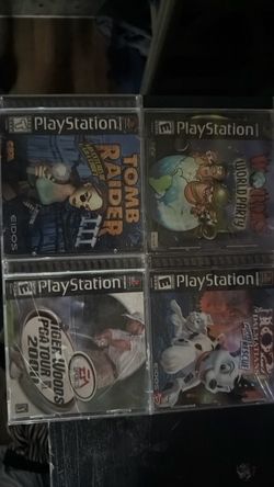 Play station 1 games