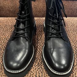 Madewell “The City Walk ” Lugsole Leather Boots