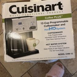 Cuisinart Coffee PLUS 12-Cup Programmable Coffeemaker and Hot Water System