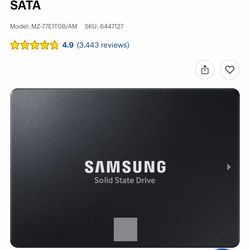 Samsung 870 evo 1tb ssd sata