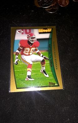 Kansas City chiefs football card