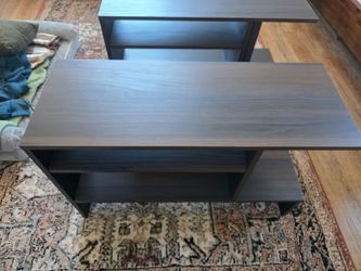 Pair IKEA Holmerud Nightstands Table