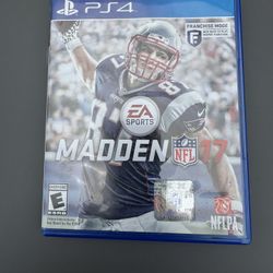 Madden NFL 17 (Sony PlayStation 4, 2016) PS4 