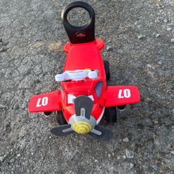 Red Kids Airplane Sounds Working Good 