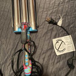 CHIxBarbie Triple Hair Crimper 